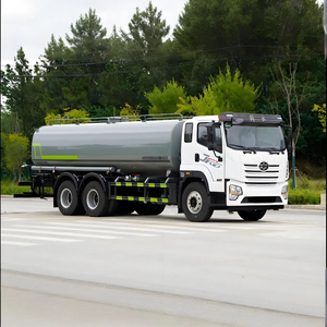 Nouveau camion-citerne diesel Euro 3 de 14 m³ FAW 4x2 avec canon à eau de 35 m, moteur/pompe 7200 kg, garantie 1 an, homologué route - Product Image 4