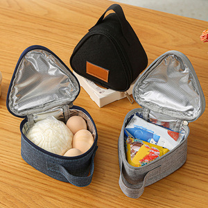 Sac isotherme portable mini triangulaire tendance et mignon Himmers MTG-1037 pour collations, étanche, pour étudiants, vente en gros - Product Image 6