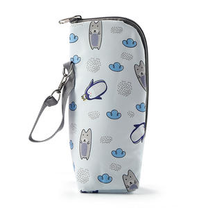 Bolsa térmica para el almuerzo con estampado de animales, ligera, de tela Oxford, con cremallera, para niños, para la escuela o para pícnic. - Product Image 5