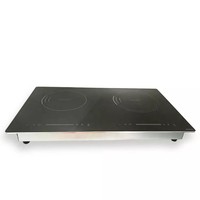 Appareil de cuisine télécommande cinq céramique infrarouge 2 brûleurs table de cuisson autocuiseur à Induction