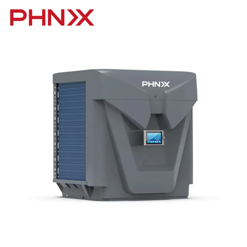 PHNIX عالية الكفاءة جهاز تدفئة المسبح معدات مصدر الهواء مضخات حرارية مع التحكم واي فاي