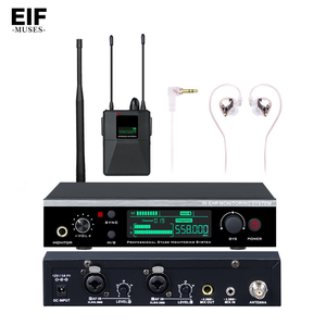 ระบบมอนิเตอร์เสียงสเตอริโอแบบใส่ในหู AC-200 โครงสร้างโลหะ ช่วงความถี่ 553-578MHz รองรับการเชื่อมต่อหลายปลั๊ก - Product Image 2