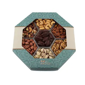Custom Logo packaging dry nuts professional manufacturer gift box for nuts