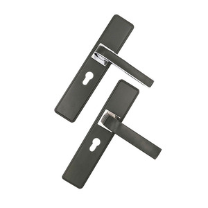 Serrure de porte à mortaise et poignée en aluminium à prix compétitif <span class=keywords><strong>avec</strong></span> plaque de serrure à clé pour porte intérieure - Product Image 4