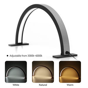 <span class=keywords><strong>Lampe</strong></span> de table de manucure Nial Salon, <span class=keywords><strong>lampe</strong></span> annulaire, lumière demi-lune, lumière LED demi-lune pour table de manucure - Product Image 5