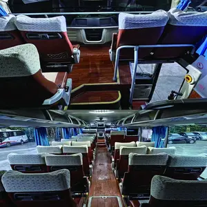 حافلات المدينة المستعملة موديل 2016 بخصم كبير بمحرك ديزل بستة أسطوانات بطول 12 مترًا و55 مقعدًا، حافلة مستعملة فاخرة للبيع