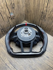 Modification et amélioration du volant en fibre de carbone pour <span class=keywords><strong>Audi</strong></span> A1 <span class=keywords><strong>A3</strong></span> A4L A5 A6L A7 <span class=keywords><strong>Q2</strong></span> Q3 Q5 Q7 - Product Image 5