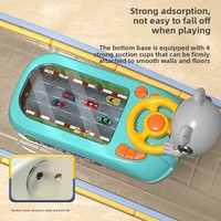 Jeu de Simulation de Course de Bureau Éducatif pour Enfants, Volant en Plastique, Jouet d'Aventure pour les 5 à 7 Ans