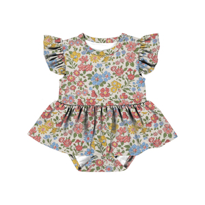 Mono de Bebé LT-469-YXW, Mono con Mangas con Volantes para Recién Nacidos de 0 a 6 Años, Vestido Estampado, Mono Cómodo - Product Image 4