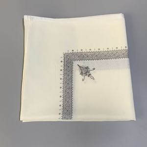 Chal árabe musulmán Shemagh pañuelo para la cabeza bufanda islámica Keffiyeh Hijab bufanda regalo grande bordado Hijab Cachemira - Product Image 6