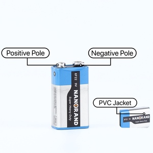 Batterie 9v <span class=keywords><strong>6f22</strong></span> <span class=keywords><strong>006p</strong></span> de haute qualité au meilleur prix - Product Image 2