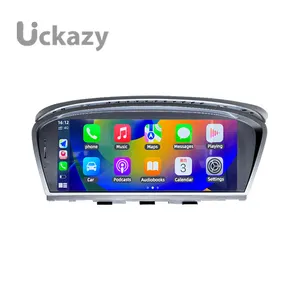 AutoRadio Android 12 layar mobil untuk BMW, 3 Series E90 E91 5 Series E60 E60 E61 E63 E64 CIC sistem Multimedia Stereo Audio Carplay