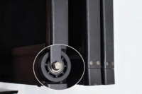 Porte pliante en aluminium à rupture de pont thermique, ignifuge, isolante thermiquement, coupe-vent, cloison coulissante/pliante invisible pour salle de bain et chambre
