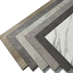 Bê tông màu <span class=keywords><strong>grey</strong></span> 8 mét Dark SPC cứng nhắc lõi PVC Sàn Vinyl với thiết kế đồ họa cho căn hộ sử dụng trong nhà - Product Image 1