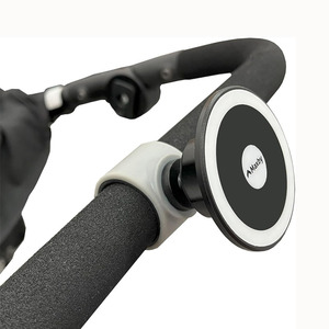 ที่ยึด<span class=keywords><strong>โทรศัพท์</strong></span>แม่เหล็กแบบหนีบ หมุนได้ 360 องศา ใช้งาน<span class=keywords><strong>มือ</strong></span>เดียวได้ ยืดหยุ่น ปลอดภัย สำหรับรถเข็นเด็กและรถเข็นช็อปปิ้ง - Product Image 2