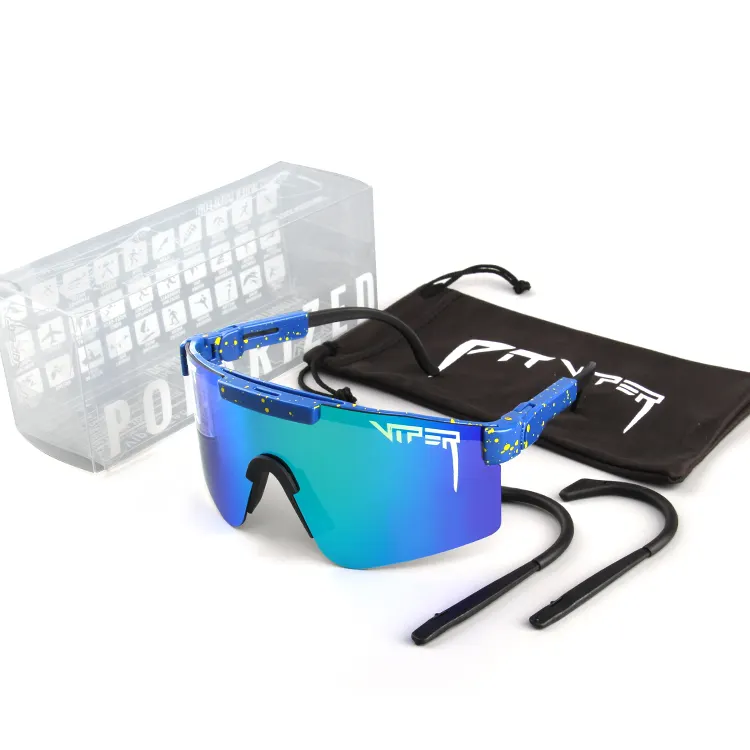 Kenbo Eyewear 2023 TR90 Frame Mirrored lens Windproof Cycling Sport Polarized Sunglasses For Men Women