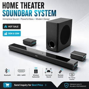Système de son surround USB pour télévision à écran LED sur mesure Barre de son Blue Tooth <span class=keywords><strong>Home</strong></span> Cinéma <span class=keywords><strong>Sistema</strong></span> Wireless 5.1 Subwoofer Speaker - Product Image 1
