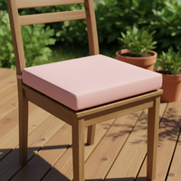 Coussin de siège de voiture personnalisé 100 % polyester ignifuge et imperméable en PU, rose, grand coussin de sol pour canapé, siège individuel, 3 m, avec attaches de fixation