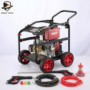 25L/Min 10HP Shuiying Metal Cart Frame 3000PSI High for Commercial <b>Car</b> Wash Industrial Cleaning Machine - Product Image 1