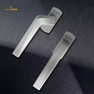 Popular manija de aluminio cerradura ventana gran apariencia diseño de alta calidad - Product Image 4