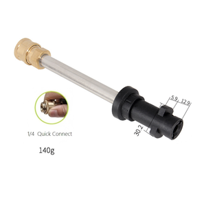 Accessoires de lavage de voiture électrique avec nettoyage à <span class=keywords><strong>haute</strong></span> <span class=keywords><strong>pression</strong></span> Filetage interne G1/4 vers adaptateur série K2-<span class=keywords><strong>K7</strong></span> 5 buses en plastique - Product Image 3