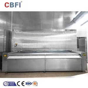 Automatico diverse capacità Iqf Tunnel Blast Quick Freezer Machine Beef