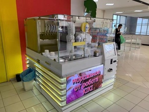 Machine à glace molle automatique à commande robotisée, borne de vente automatique - Product Image 2