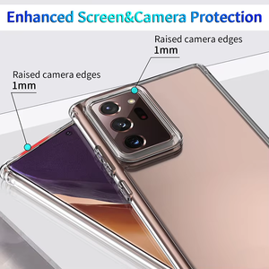 Funda para Teléfono <span class=keywords><strong>Samsung</strong></span> Galaxy <span class=keywords><strong>Note</strong></span> <span class=keywords><strong>20</strong></span> <span class=keywords><strong>Ultra</strong></span> 5G <span class=keywords><strong>Note</strong></span> <span class=keywords><strong>20</strong></span> Plus, Protección Antigolpes en las 4 Esquinas - Product Image 3