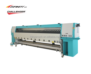 挑战者FY-3200AT迷你3200毫米小pkg击倒乙烯基横幅聚氯乙烯薄膜数字印刷喷墨打印机，带I3200 E1头 - Product Image 2