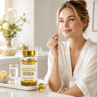 Capsules de glutathion antioxydant à marque privée, collagène, acide kojique, soutien éclaircissant pour la peau, durée de conservation de 24 mois, OEM ODM GMP