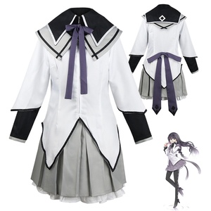 Disfraz de Cosplay de Puella Magi Madoka Magica, Homura <span class=keywords><strong>Akemi</strong></span> y Mami Tomoe, Traje de Algodón para Mujer Adulta, Anime - Product Image 3