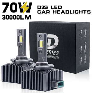 D Series 70W Auto LED Faro Universal Coche LED Faros para <span class=keywords><strong>Audi</strong></span> Volkswagen CLS Golf 6000K 30000LM Posición frontal 6000K - Product Image 3