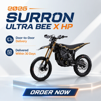 2026er Ultra Bee X HP Elektro-Motocross-Bike mit neuem 74V Akku, 95 km/h Höchstgeschwindigkeit und robusten hydraulischen Bremsen für den Dirt-Track