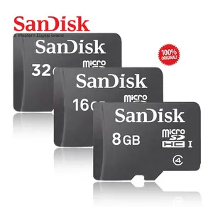 100% оригинальный бренд Новый SanDisk класс 4 8 ГБ 16 ГБ 32 ГБ Micro SD TF флэш-карта памяти C4 8 ГБ 16 32 г для промышленного использования