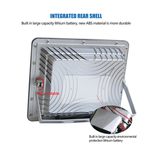 ETD-Z năng lượng mặt trời nhẹ Lũ lụt ABS projecteur Solaire với hẹp chùm dẫn đèn pha CE chứng nhận 300W <span class=keywords><strong>400W</strong></span> - Product Image 2