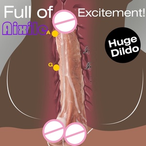 Juguete Sexual Realista, Dildo Grande y Grueso, Dildo Monstruoso con Textura Real, Dildo Enorme para Placer Vaginal y Anal, Juguetes Sexuales Realistas para Hombres y Mujeres - Product Image 3