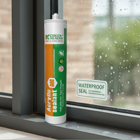 GREEN HEALTH Offre Spéciale Mastic Liquide Acrylique Monocomposant pour la Construction Couleurs Blanc/Noir/Transparent Excellente Qualité