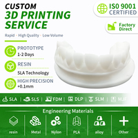Service d'impression 3D OEM SLA SLS DLP haute précision, modèles en résine ABS PC couleur intégrale, services d'usinage de haute qualité, personnalisables