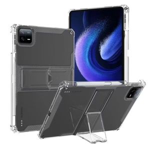 Étui pour iPad Pro 11 pouces (M4/M5) avec support intégré et emplacement pour stylet, coque arrière transparente en TPU souple, protection 31x22mm - Product Image 1