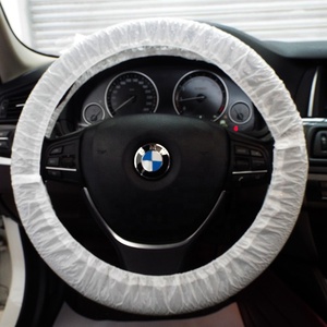 Couverture en <span class=keywords><strong>plastique</strong></span> <span class=keywords><strong>jetable</strong></span> de <span class=keywords><strong>volant</strong></span> pour le protecteur de voiture - Product Image 6