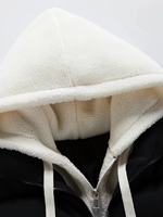 Nouveau style d'hiver pour hommes faux 2 pièces deux manteaux rembourrés épais chaud grande taille lâche sport décontracté à capuche rembourré manteau pour hommes