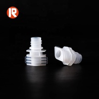 Capuchon de poche souple à bec verseur de 8 mm, écologique, durable, réutilisable, léger et anti-fuite, de qualité alimentaire, pour jus pasteurisé