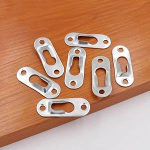Photo <b>Frame</b> Metal Hanging Plates Two Hole Durable Wall Mounting Accessories Rectangle Shape Hardware Fixing Pieces - Product Image 1