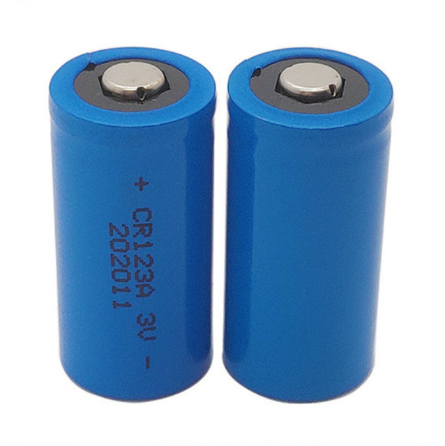 Factory Stock CR123A 3V Lithium Manganese Battery CR17345 Remote Control 1500mah Rohs Certified for Toys MSDS Primary Batteries