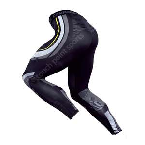 Ensemble de sport pour homme, taille plus, 2 pièces, coupe ajustée, sans couture, antibactérien - Product Image 3