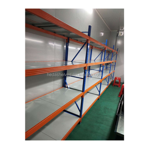 Étagères de stockage Étagères et étagères réglables en métal sans boulon Étagère de stockage en entrepôt Étagère en métal à usage moyen - Product Image 1