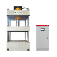 Presse hydraulique à quatre colonnes Hairun 315 tonnes avec système servo, commande PLC, moteur 30 kW, pour le montage de cuves de lavage