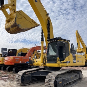 Excavadora de cadenas usada Komatsu PC400 de 40 toneladas, marca japonesa, modelo 2022, de alta calidad, con motor, bomba de engranajes y cojinetes para inspección por video - Product Image 2