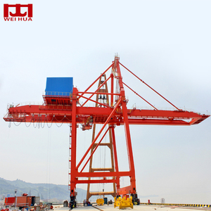 رافعة تحميل سفينة ميناء 50 طن 80 طن 100 طن حاوية رصيف الميناء السفينة إلى الشاطئ رافعة جسرية أوم سعر الدعم - Product Image 2