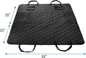 100% wasserdicht kratz fest rutsch fester Hund Autos itz bezug Haustier Auto Hängematte 600D Oxford Hoch leistungs sitz bezug für Hunde - Product Image 6